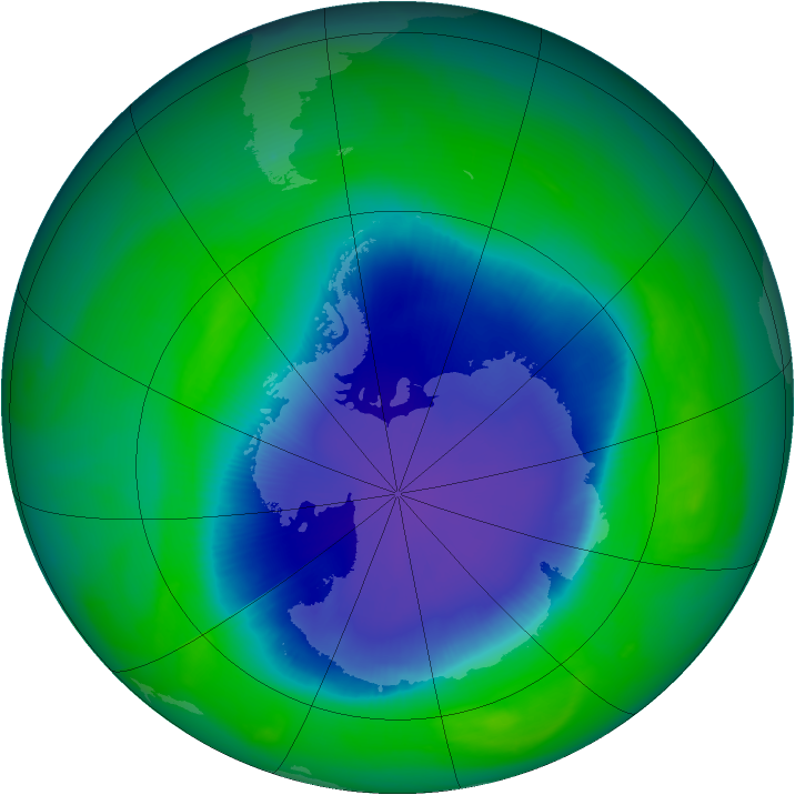 Ozone Map 2007-11-14